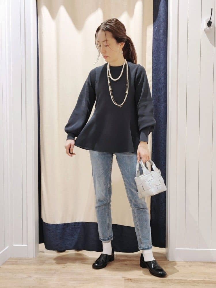toyaさんの「Dessin｜◆【洗える】ショートトレンチジャケット」を使ったコーディネート