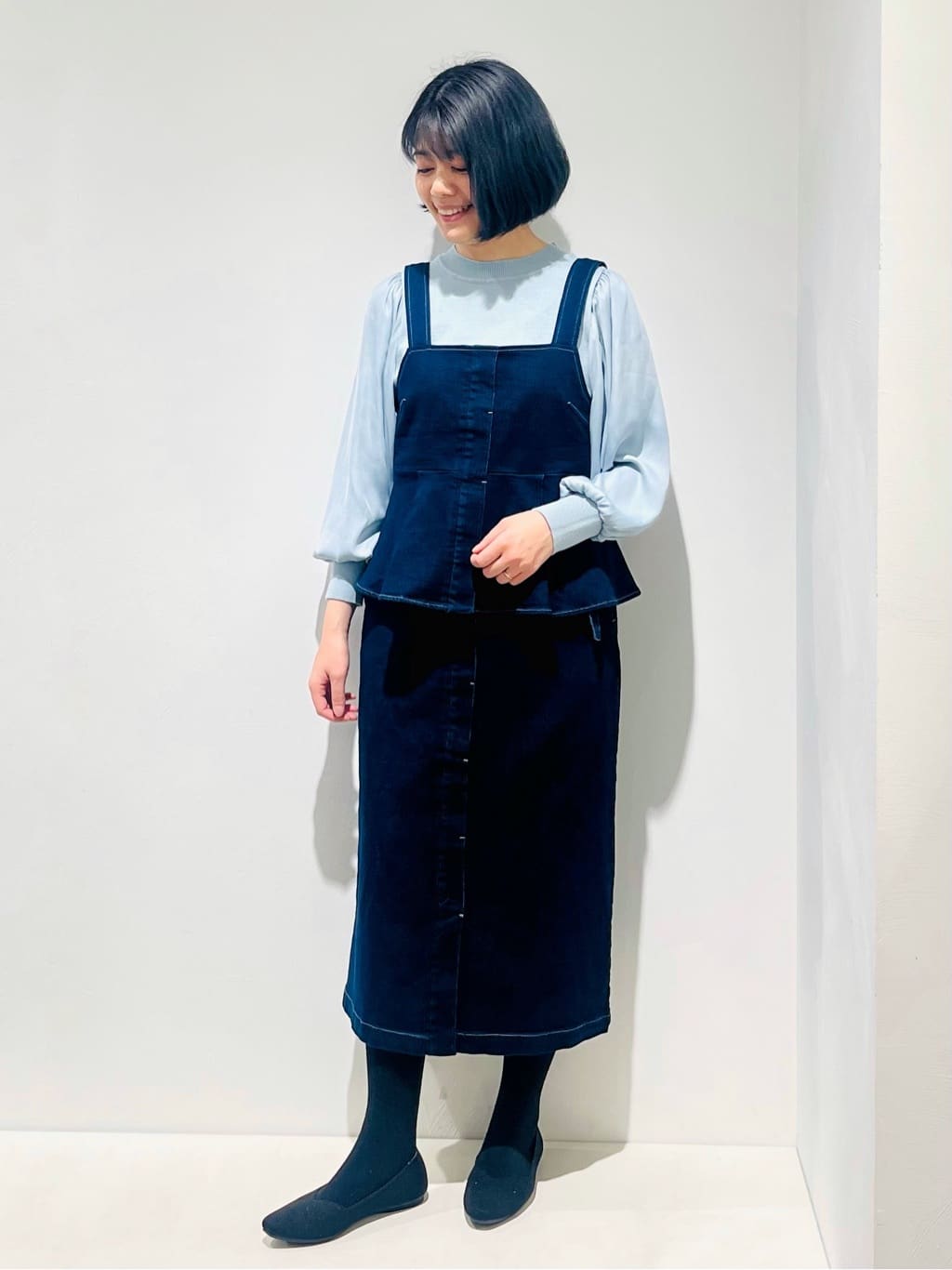 Fujiharuさんの「grove｜◆デニムビスチェSET UP」を使ったコーディネート