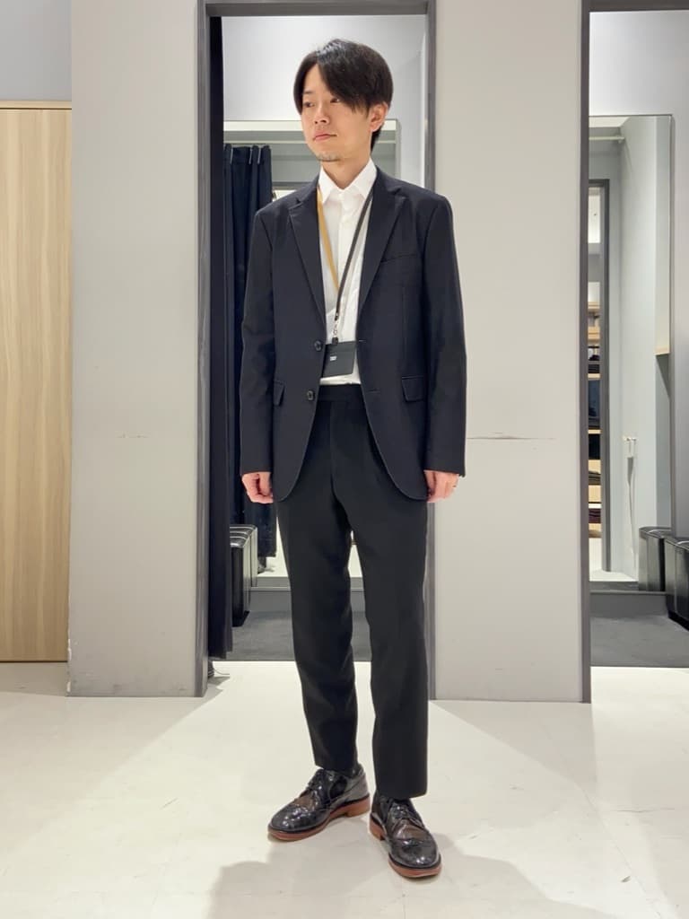 わいずみさんの「TAKEO KIKUCHI｜【360&deg;ストレッチ／セットアップ対応】None Of Stress ジャケット」を使ったコーディネート