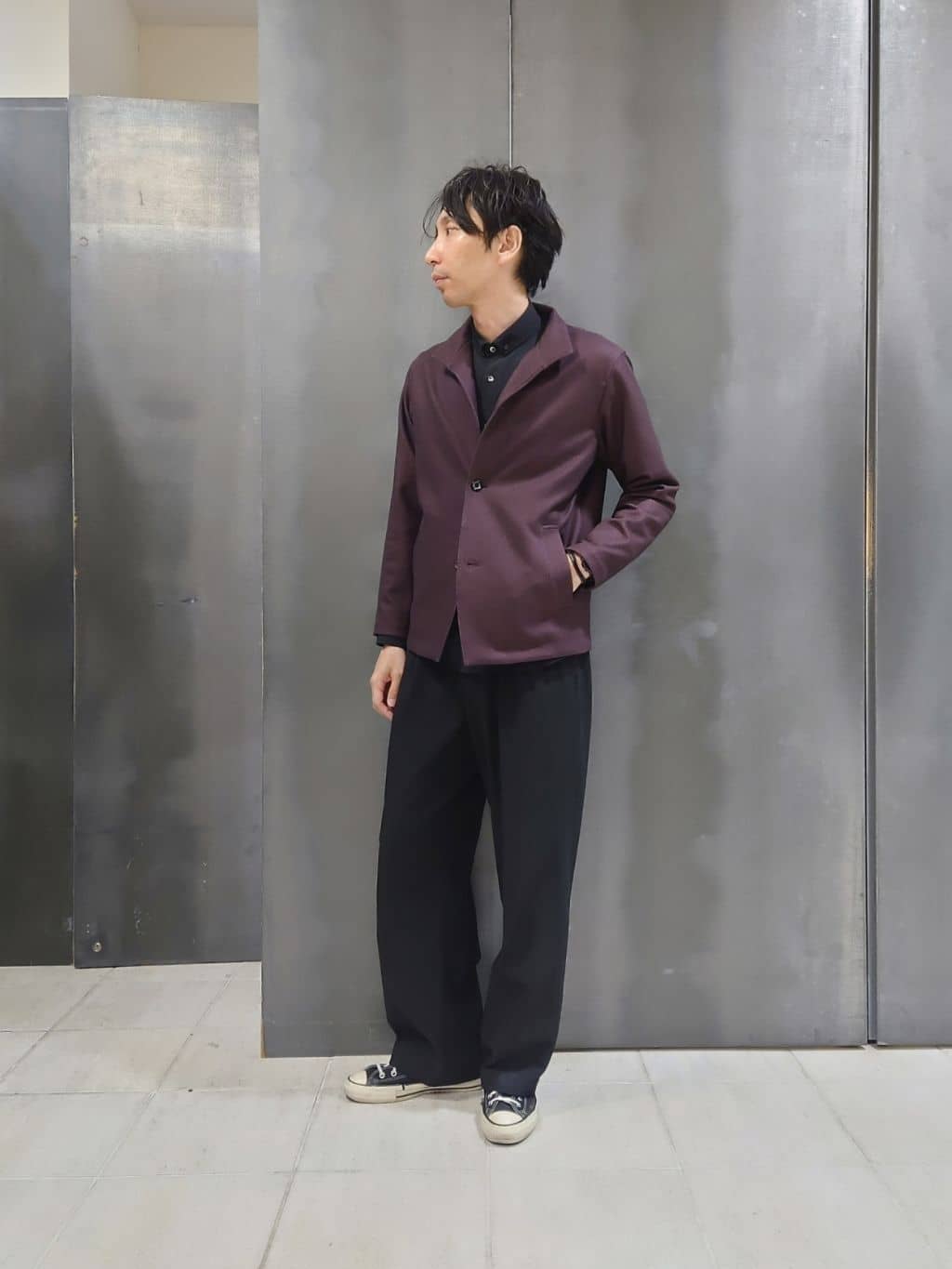 kawamuさんの「TAKEO KIKUCHI｜【DOWN FABRIC】ダウンファブリック スタンドカラーブルゾン」を使ったコーディネート