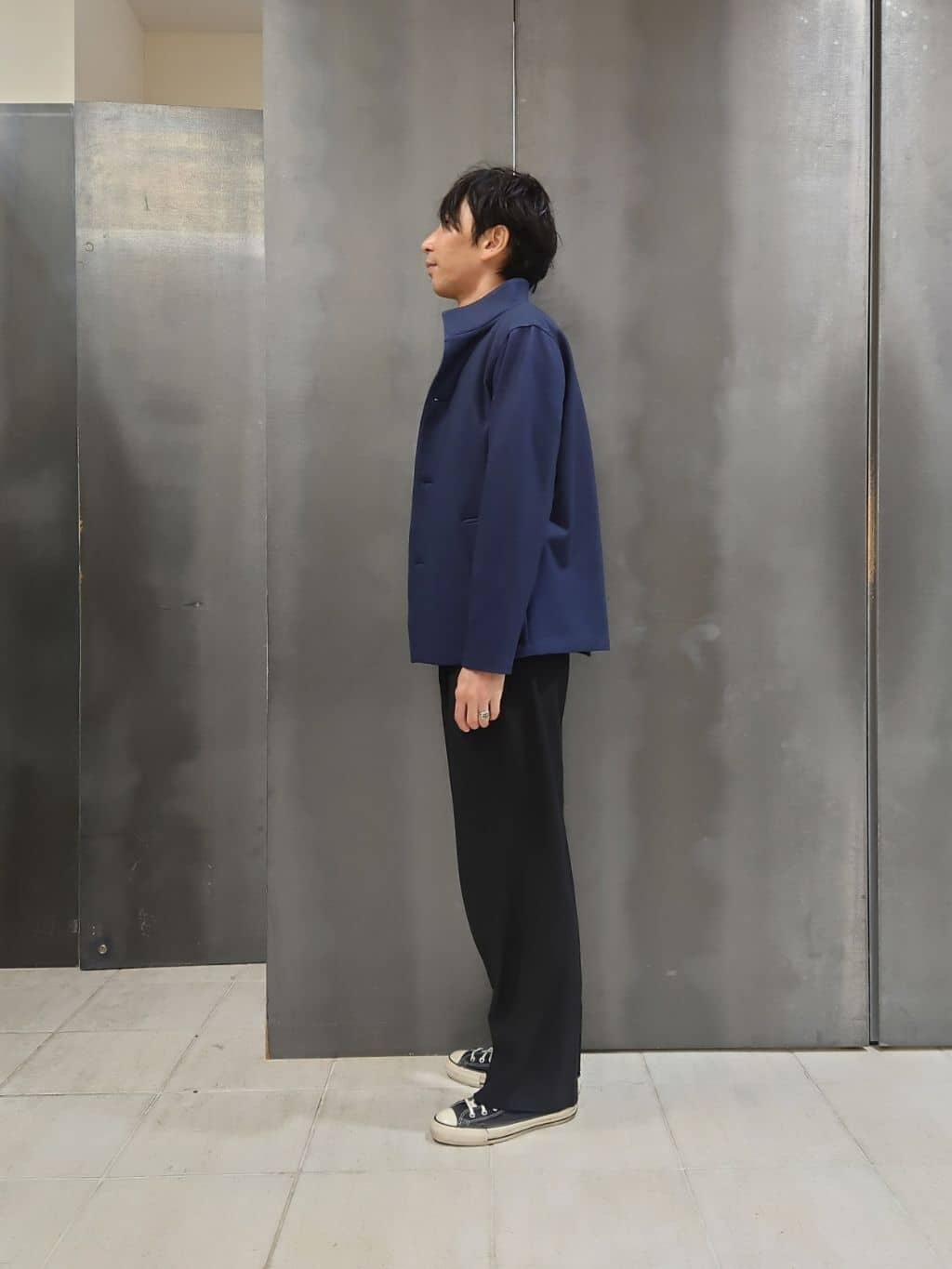 kawamuさんの「TAKEO KIKUCHI｜【DOWN FABRIC】ダウンファブリック スタンドカラーブルゾン」を使ったコーディネート