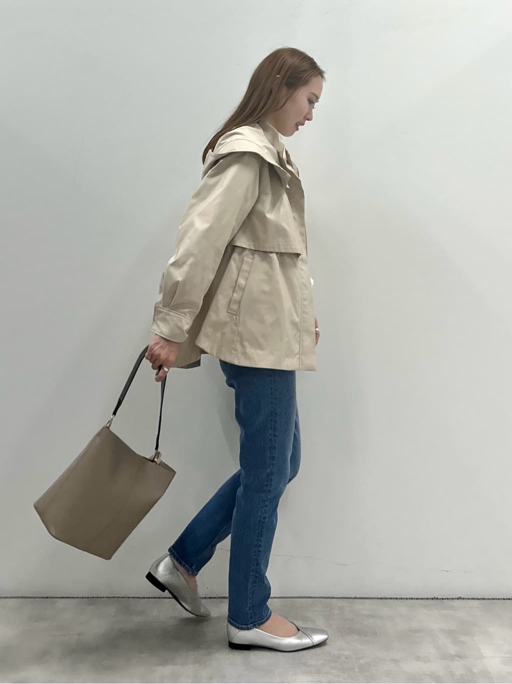 mitsukiさんの「INDIVI｜【通年活躍！褒められデニム】スキニー デニムパンツ」を使ったコーディネート