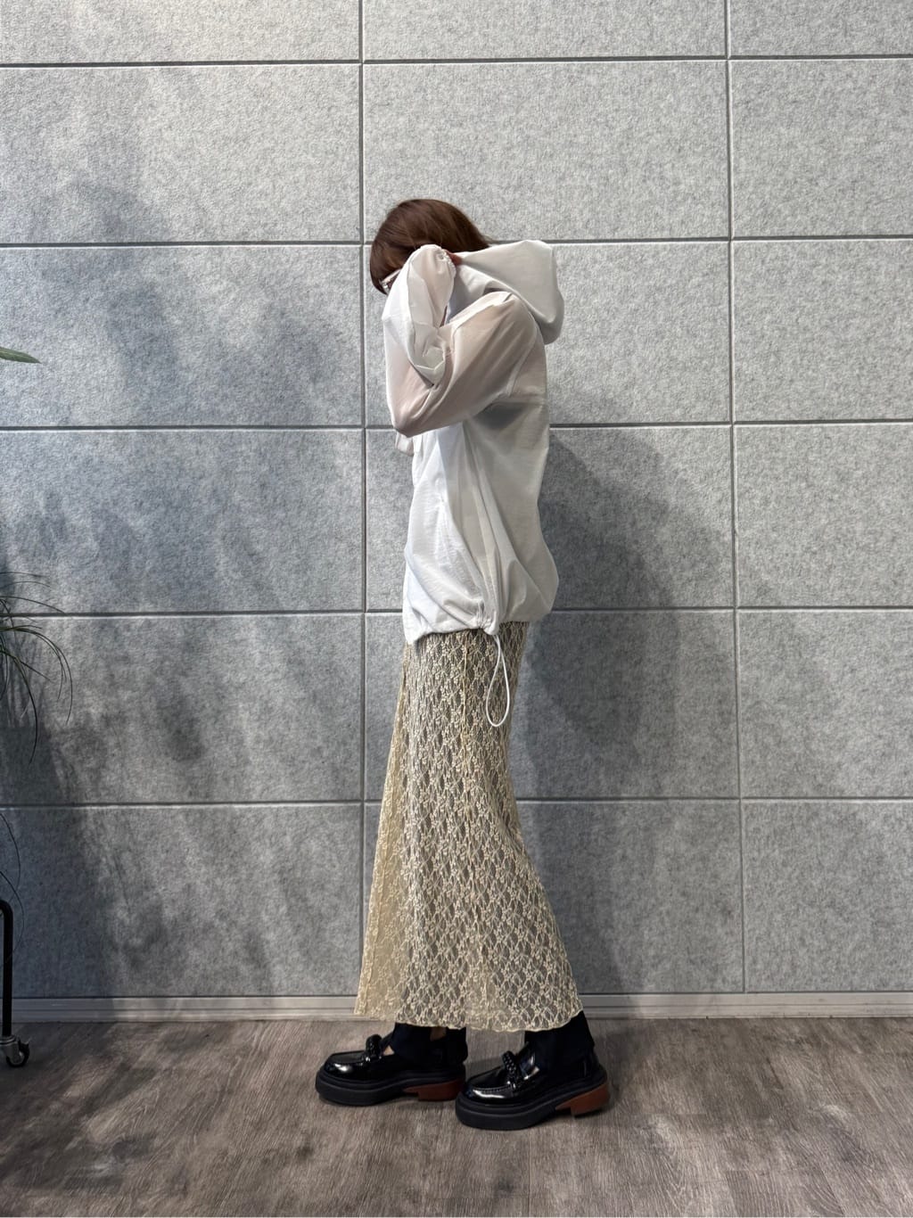 miyu maesakaさんの「CODE A｜◆stretch lace cami dress」を使ったコーディネート