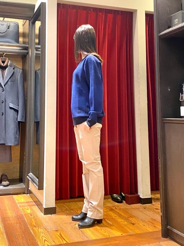 かわぴーさんの「TAKEO KIKUCHI｜【Made in JAPAN】播州織 ヘリンボン ストレート パンツ」を使ったコーディネート
