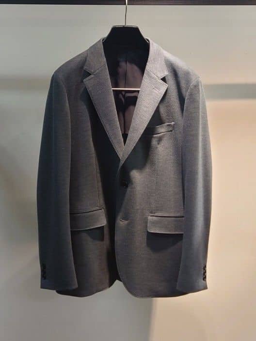 あまえびさんの「TAKEO KIKUCHI｜◆メランジ ハニカム ストレッチ ジャケット」を使ったコーディネート
