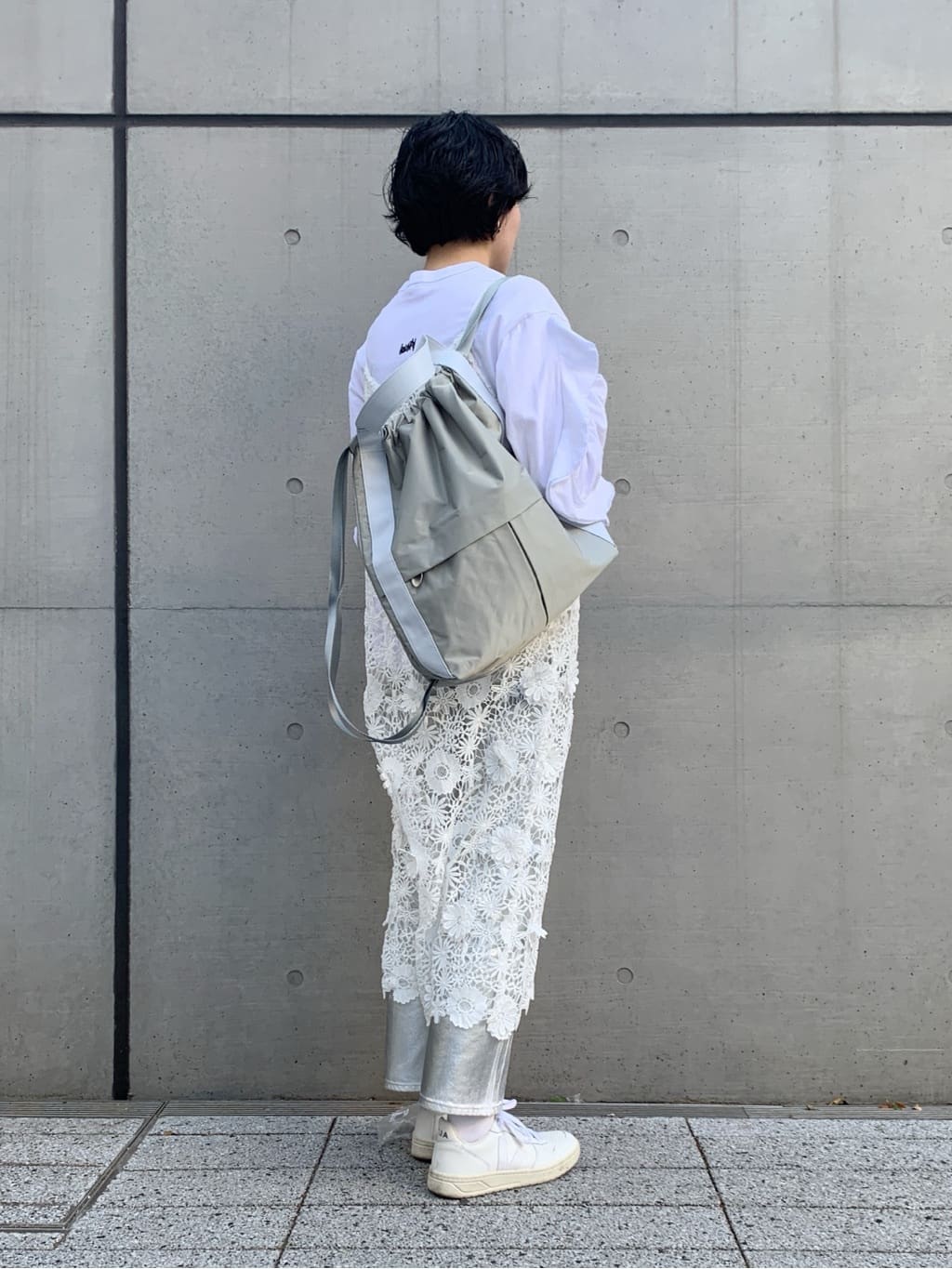 Iさんの「HIROKO HAYASHI｜LUINI（ルイーニ）2wayナップサック」を使ったコーディネート