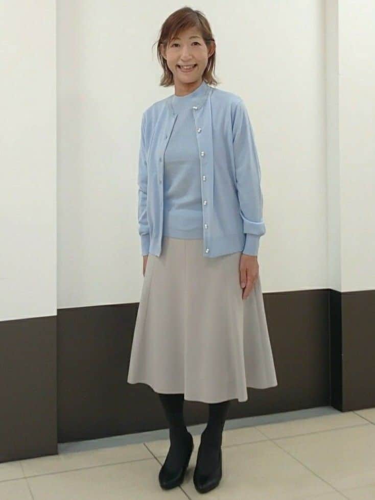 だんごさんの「Reflect｜◆【夏SALE／手洗い可】カーディガン＋ニットツインセット」を使ったコーディネート