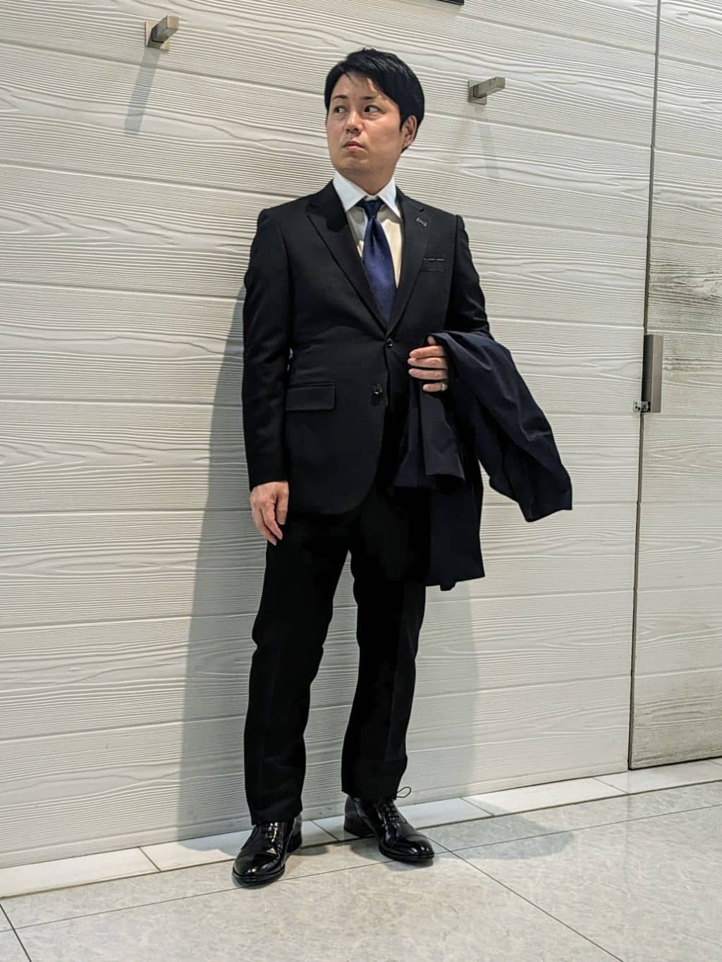 かずさんの「TAKEO KIKUCHI｜ストレートチップシューズ[ メンズ ビジネス シューズ 結婚式 ]」を使ったコーディネート