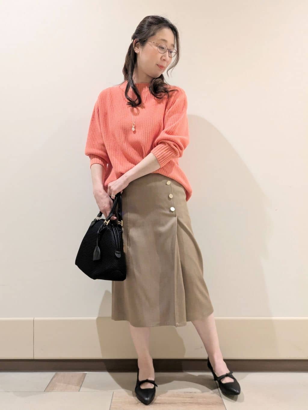imamiさんの「Reflect｜◆【夏SALE】リラクシーホールガーメント（R）ニット」を使ったコーディネート