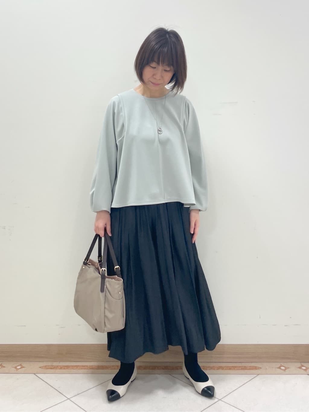hanaさんの「Reflect｜◆【E‐QUALITY／洗える】ジャージプルオーバー」を使ったコーディネート
