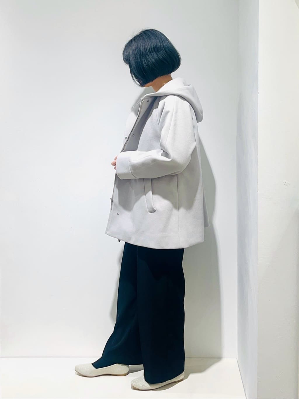 Fujiharuさんの「grove｜◆タックスリーブニット」を使ったコーディネート