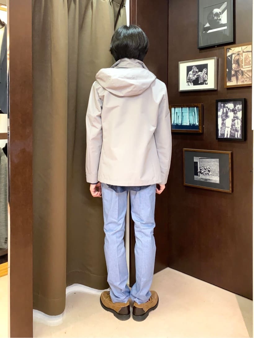 コバヤシさんの「TAKEO KIKUCHI｜【Made in JAPAN】播州織 ヘリンボン ストレート パンツ」を使ったコーディネート
