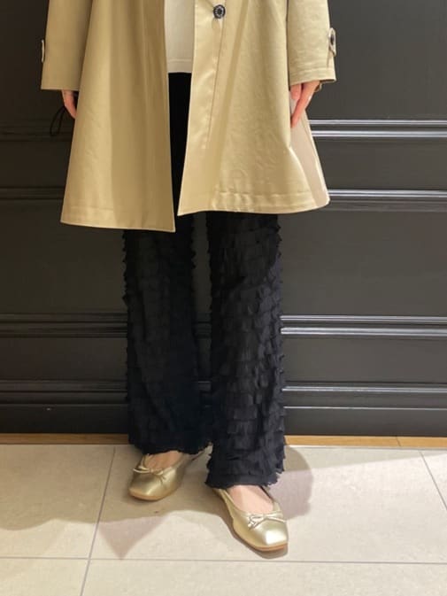 Karinさんの「DRESSTERIOR｜◆ソフトレザーバレエシューズ」を使ったコーディネート