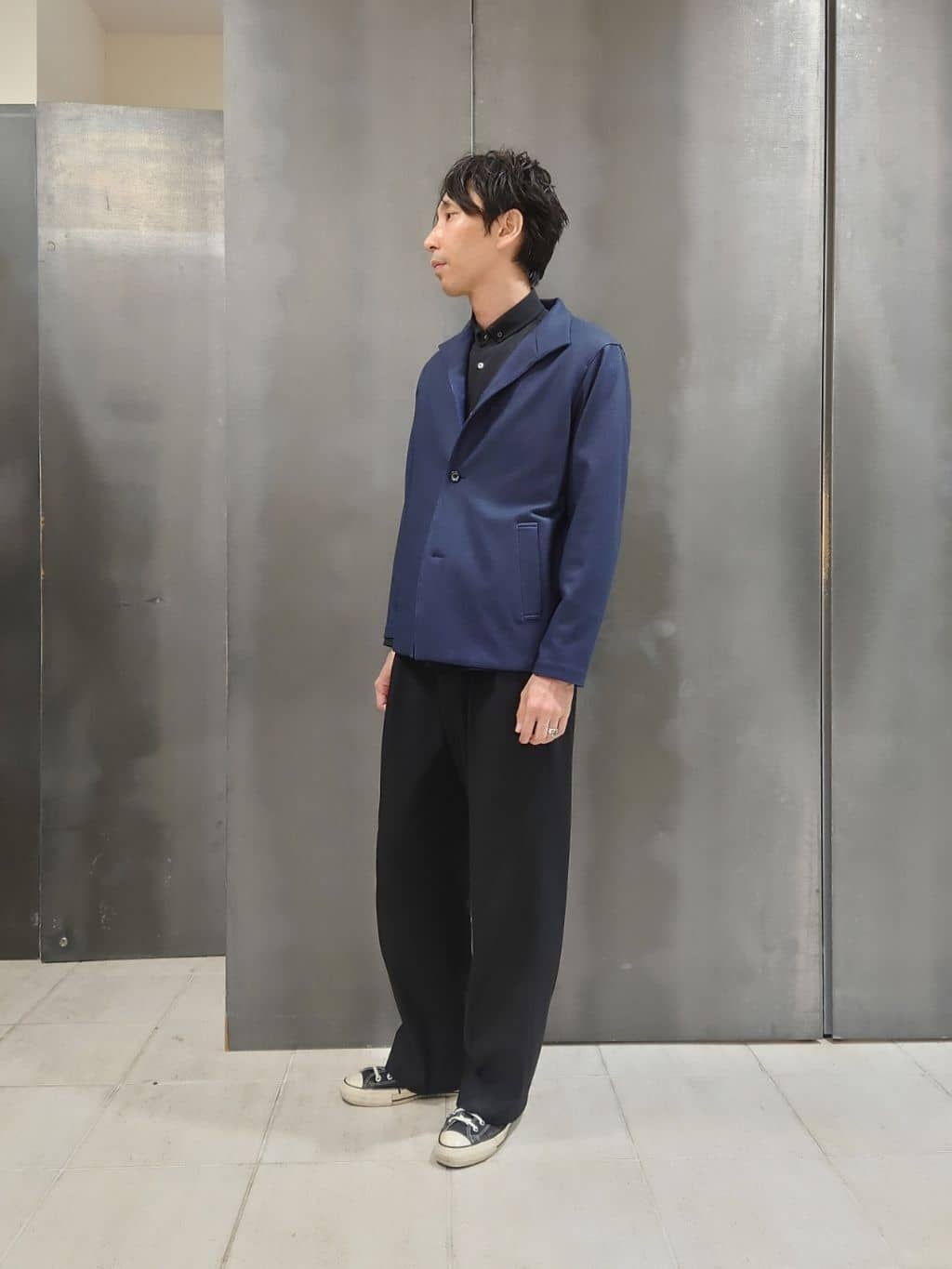 kawamuさんの「TAKEO KIKUCHI｜【DOWN FABRIC】ダウンファブリック スタンドカラーブルゾン」を使ったコーディネート
