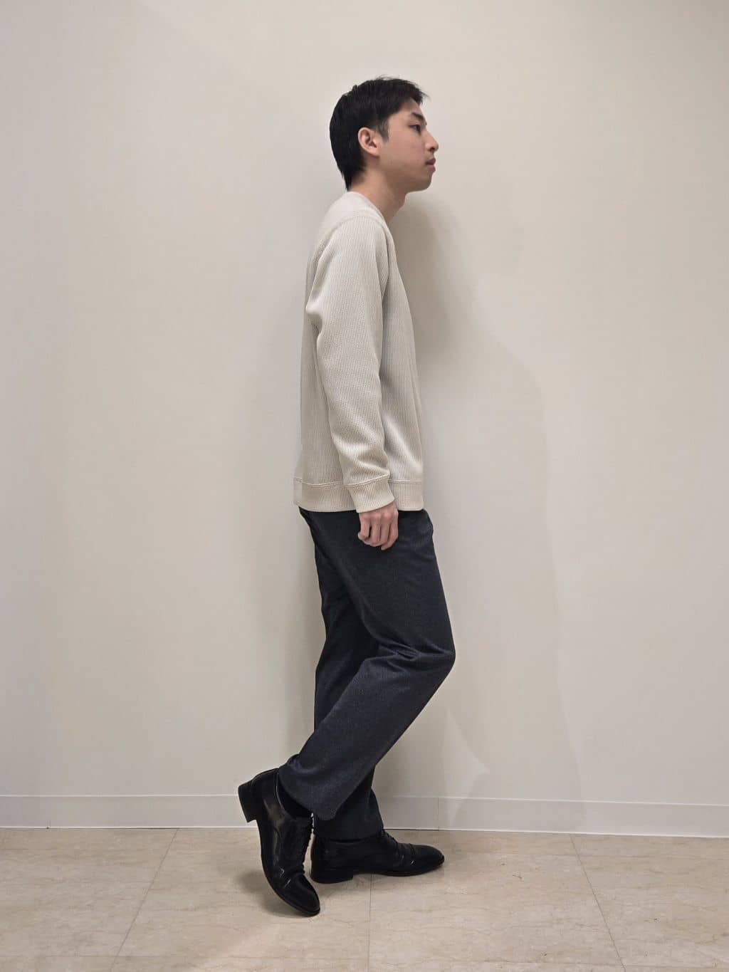 白木駆さんの「TAKEO KIKUCHI｜ストレートチップシューズ[ メンズ ビジネス シューズ 結婚式 ]」を使ったコーディネート