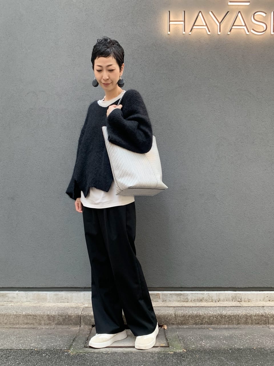 Kさんの「HIROKO HAYASHI｜OTTICA（オッティカ） トートバッグL」を使ったコーディネート