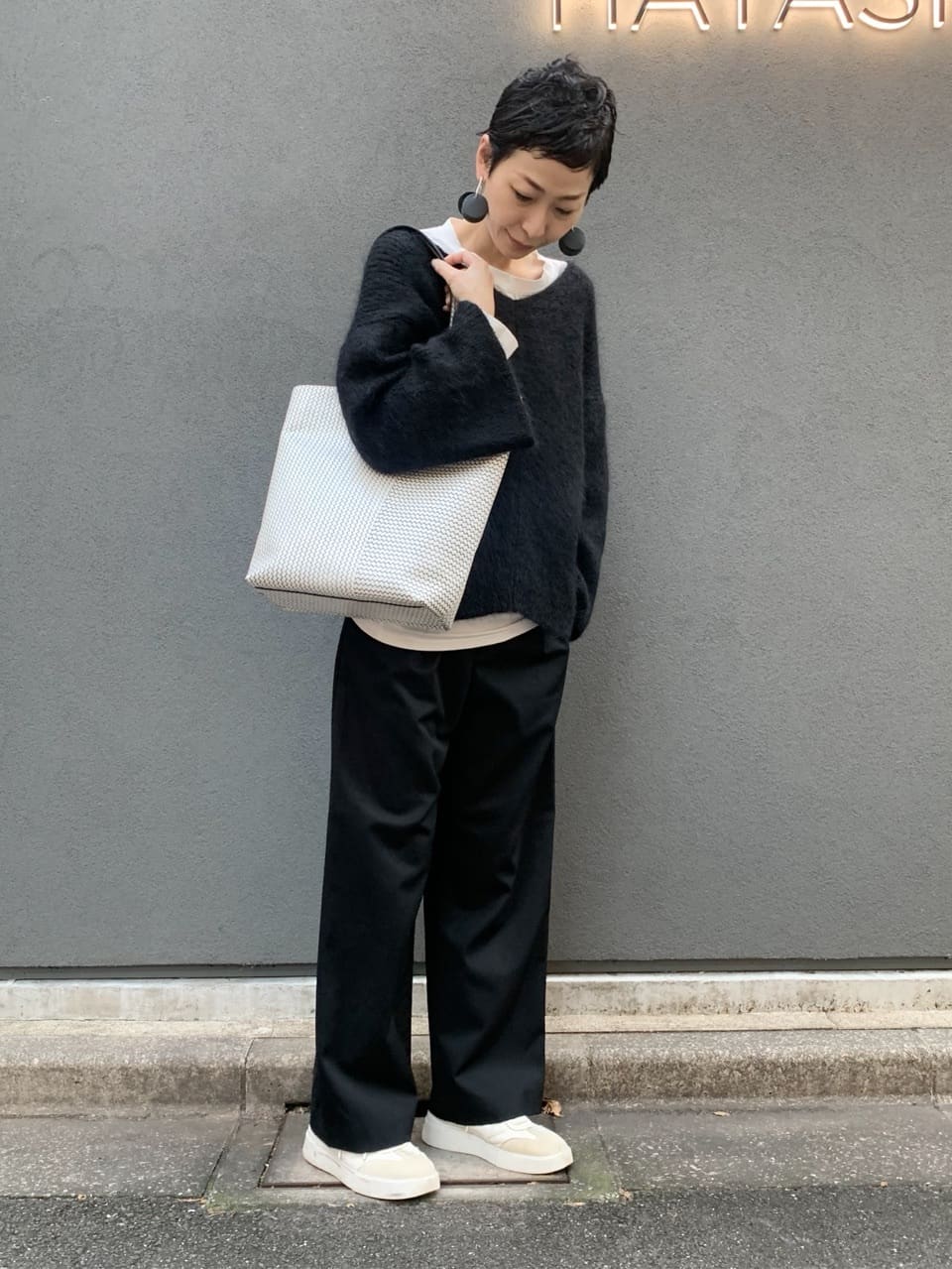 Kさんの「HIROKO HAYASHI｜OTTICA（オッティカ） トートバッグL」を使ったコーディネート