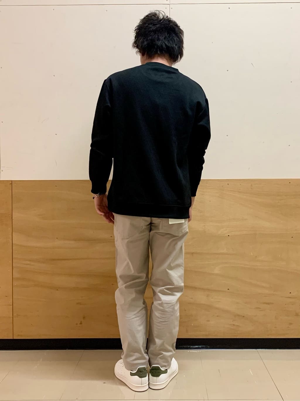 MATUさんの「THE SHOP TK｜【オールシーズン穿ける！】7DAYSストレッチへリンボンパンツ　ON&hArr;OFF兼用」を使ったコーディネート