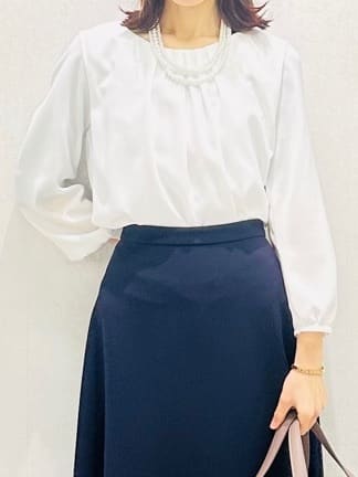 Miwaさんの「UNTITLED｜【セレモニー対応】レイヤードフェイクパール」を使ったコーディネート