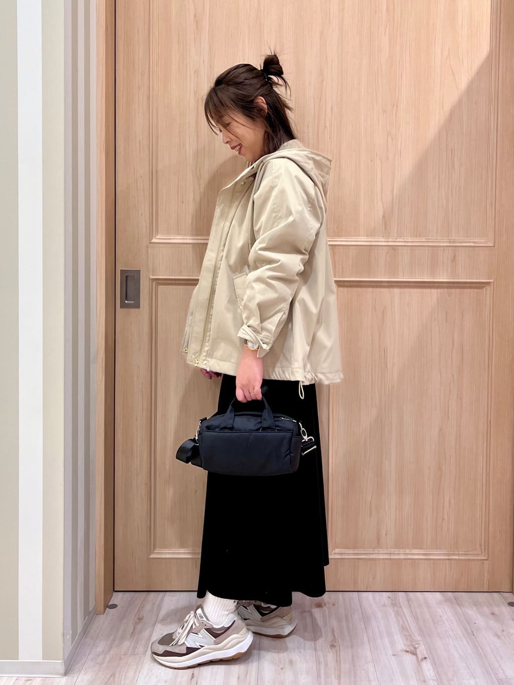 Kyokoさんの「SHOO･LA･RUE｜◆ボンディングミニショルダーバッグ」を使ったコーディネート
