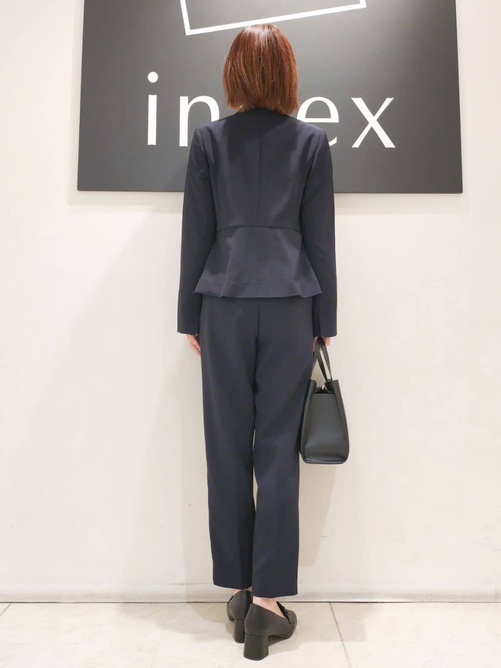 n.さんの「index｜◆《通勤／セットアップ対応》多機能ノーカラージャケット【洗濯機洗い可／防シワ／抗ピル／ストレッチ】」を使ったコーディネート