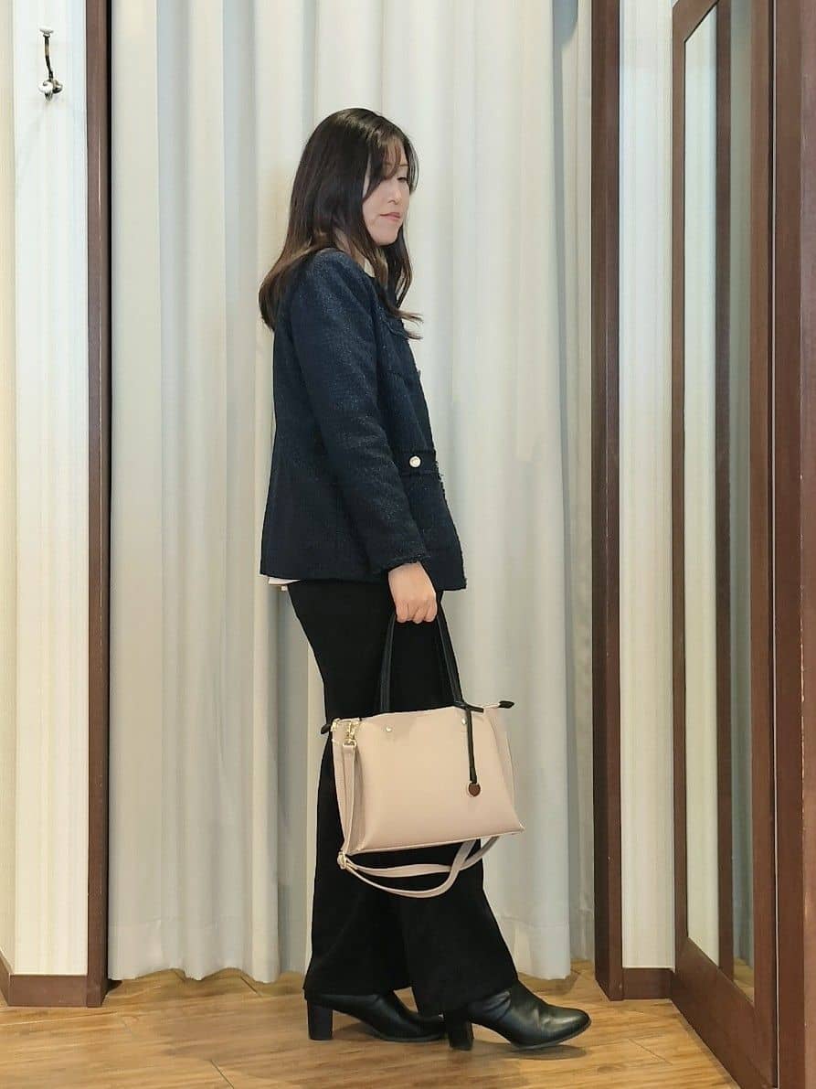 chami さんの「SHOO･LA･RUE｜◆【S-LL/防花粉/撥水】ミドル丈トレンチコート」を使ったコーディネート