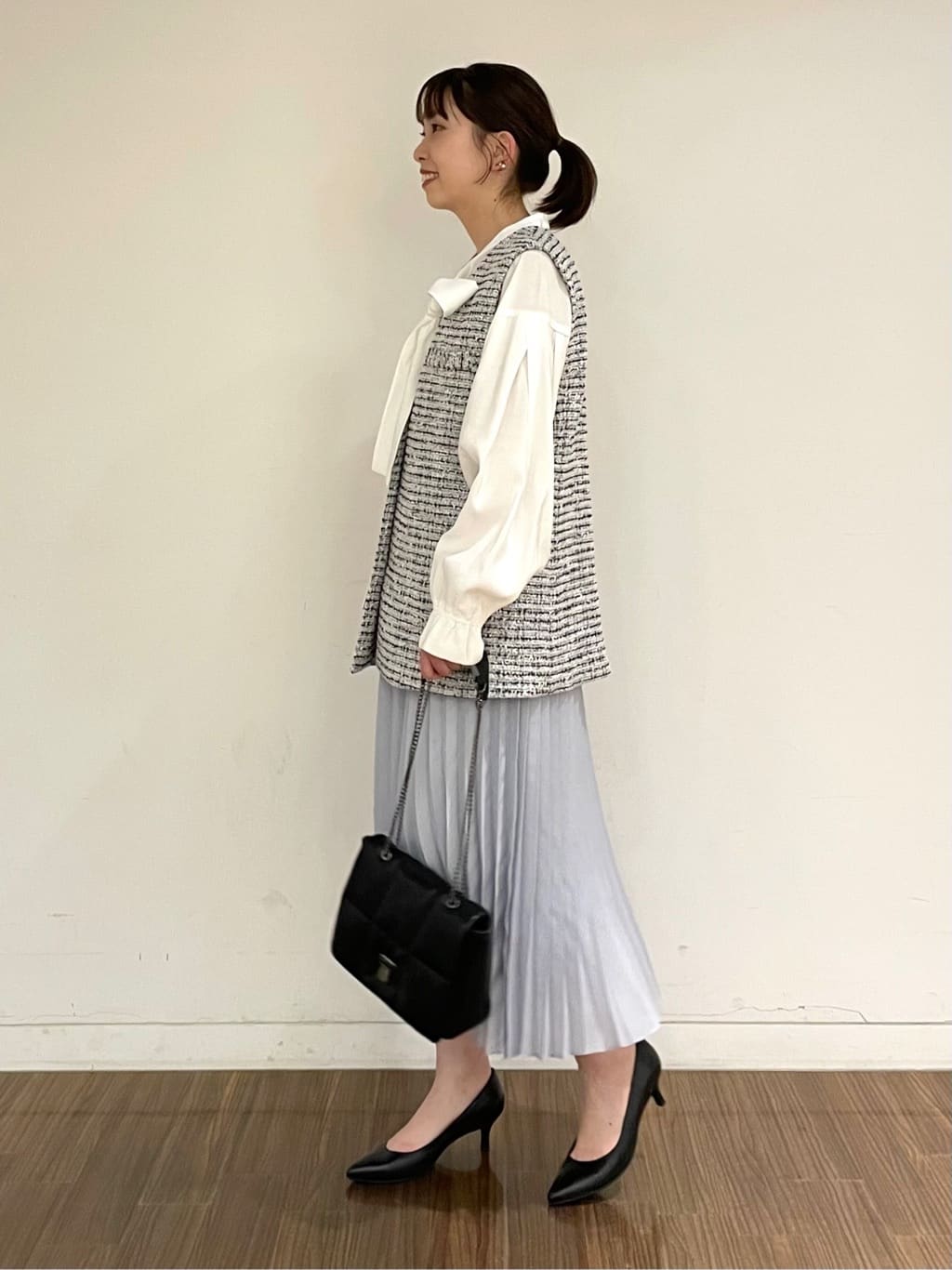 ねねさんの「INDIVI｜」を使ったコーディネート