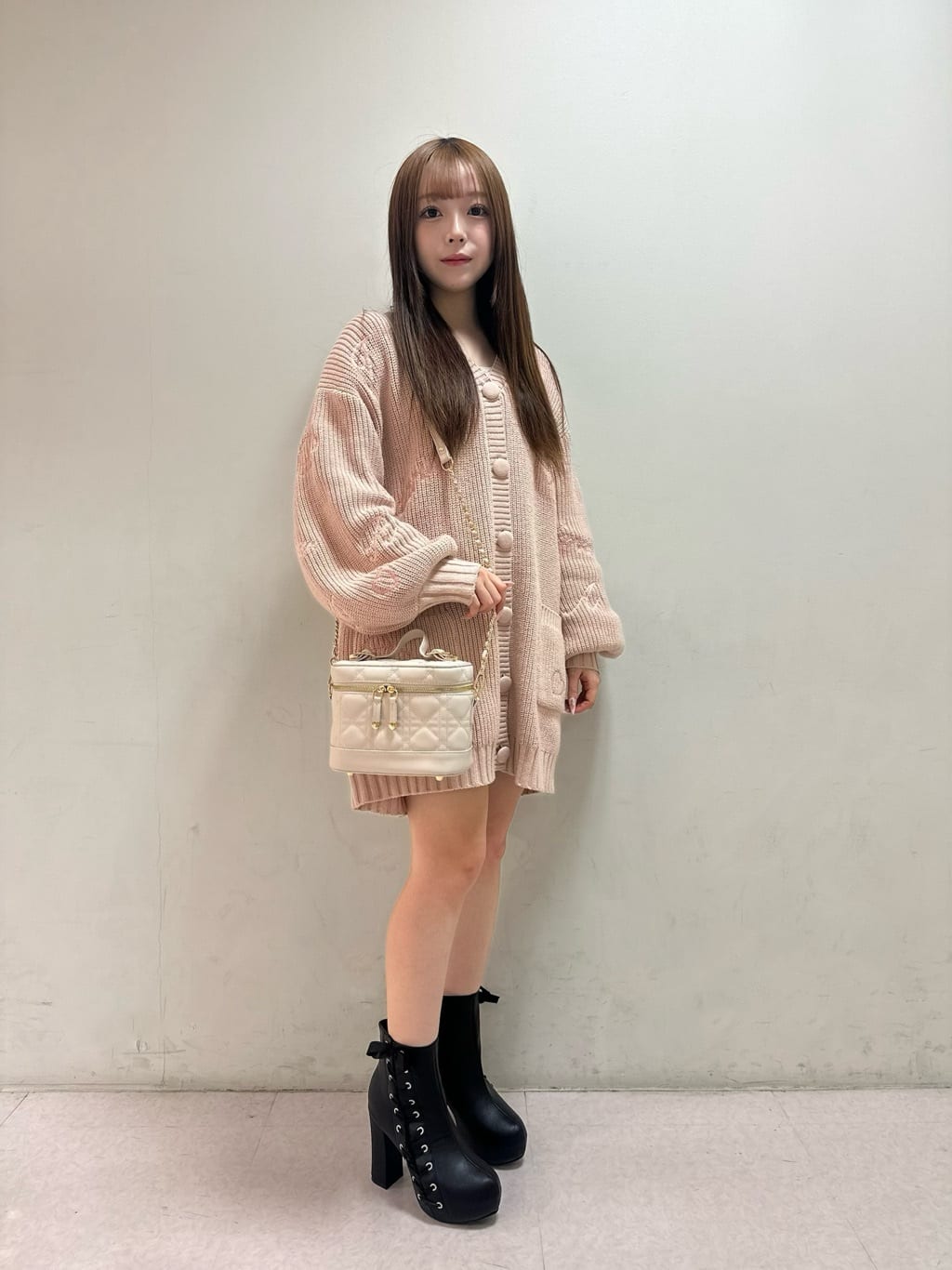 ayakaさんの「ESPERANZA｜キルティングバニティ3WAYショルダー」を使ったコーディネート