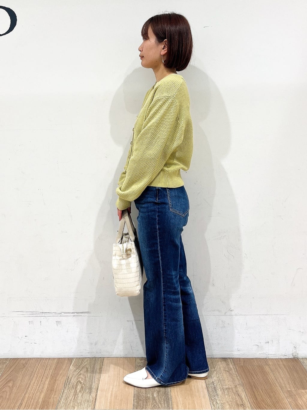 山さんさんの「grove｜メタルパーツローファーパンプス【晴雨兼用】」を使ったコーディネート