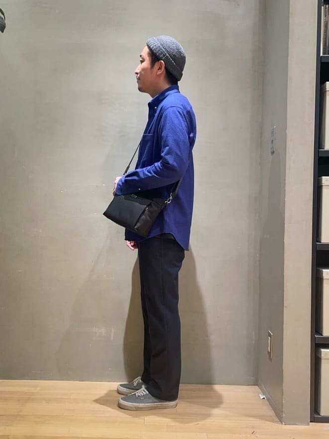 IMAIさんの「TAKEO KIKUCHI｜【DOWN FABRIC】ダウンファブリック ドレスパンツ / セットアップ対応」を使ったコーディネート