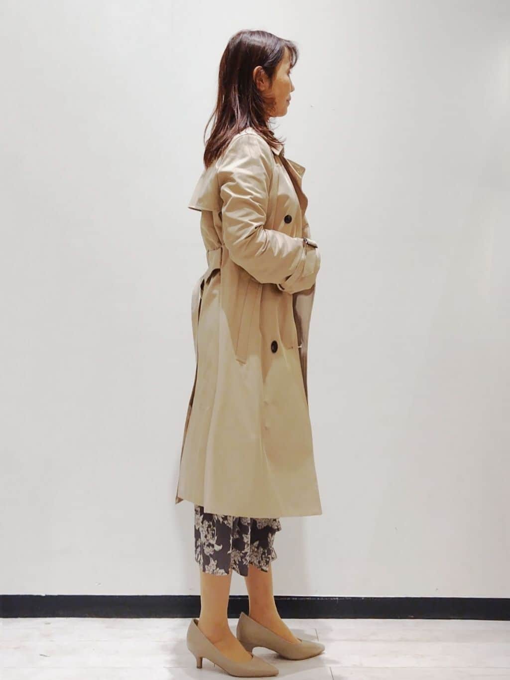 yseさんの「OPAQUE.CLIP｜◆【抗菌防臭加工／低反発クッション】名品　ポインテッドトゥパンプス」を使ったコーディネート