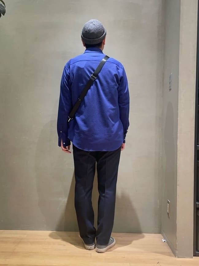 IMAIさんの「TAKEO KIKUCHI｜【DOWN FABRIC】ダウンファブリック ドレスパンツ / セットアップ対応」を使ったコーディネート