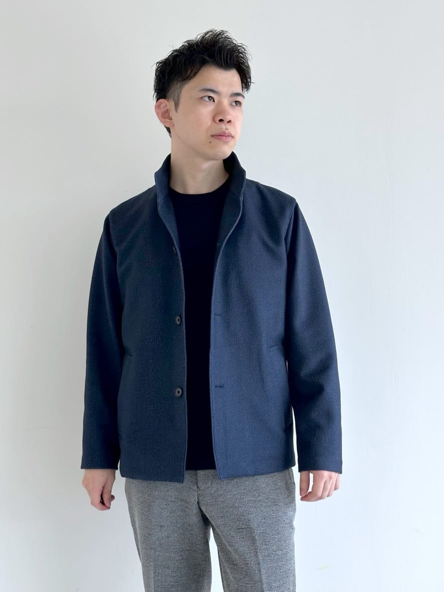 イッシーさんの「TAKEO KIKUCHI｜【DOWN FABRIC】ダウンファブリック スタンドカラーブルゾン」を使ったコーディネート