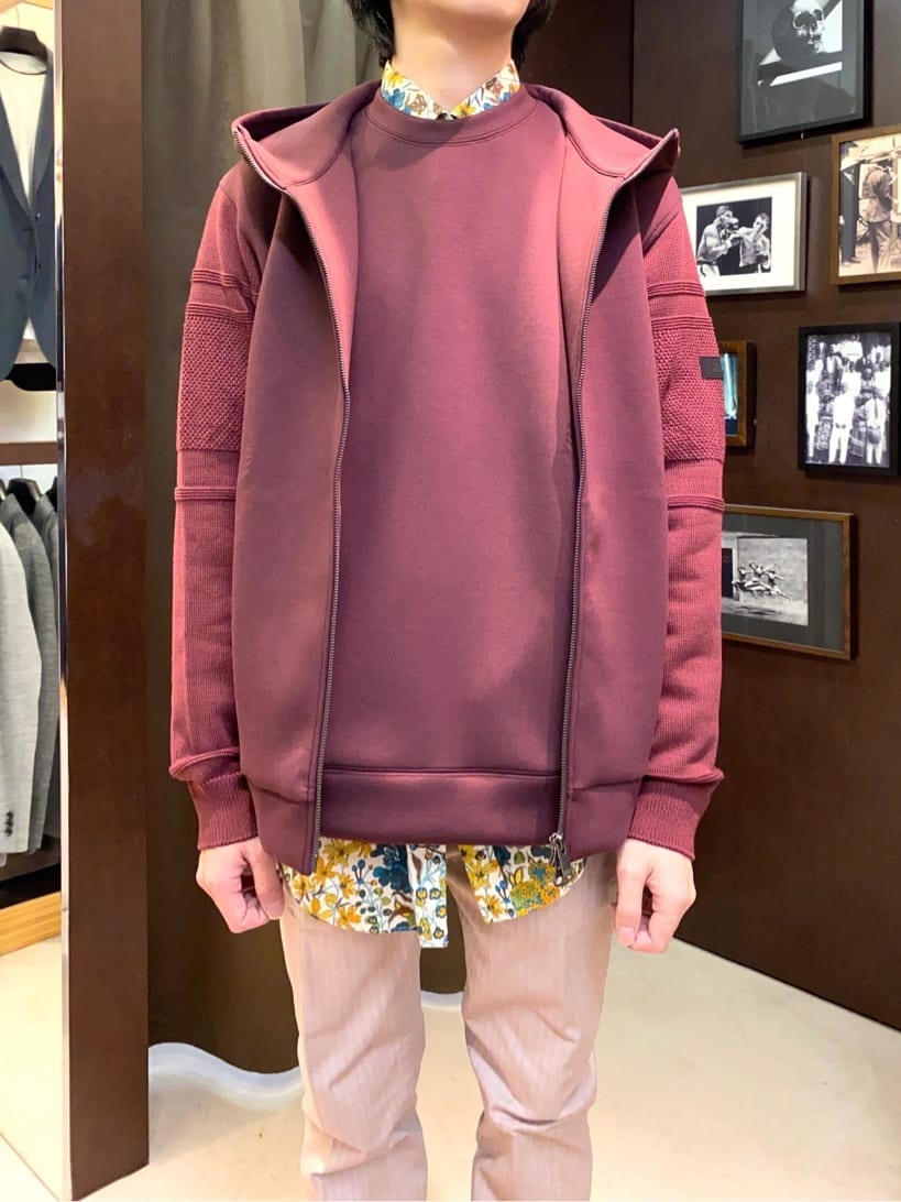 コバヤシさんの「TAKEO KIKUCHI｜【Made in JAPAN】播州織 ヘリンボン ストレート パンツ」を使ったコーディネート