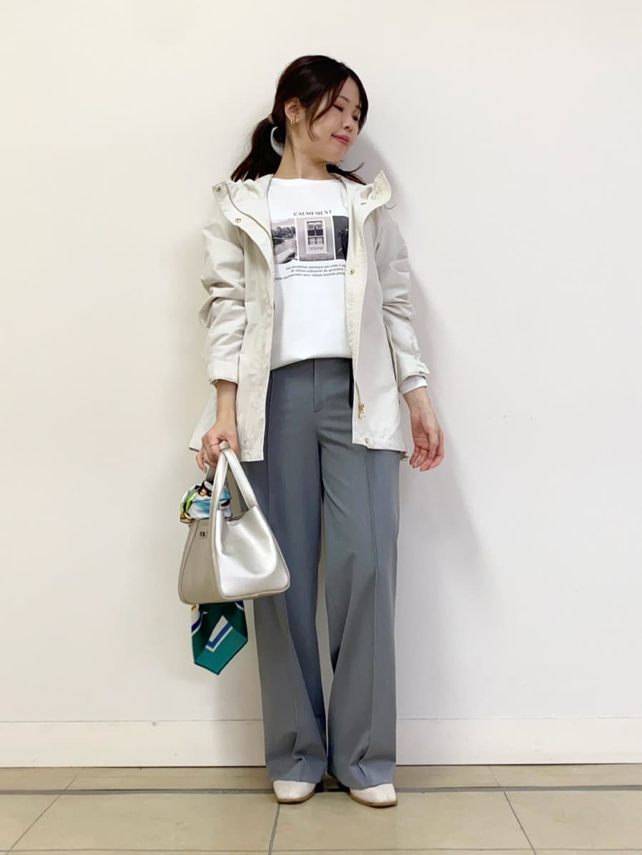 asamiさんの「UNTITLED｜◆ストレッチストレートパンツ」を使ったコーディネート