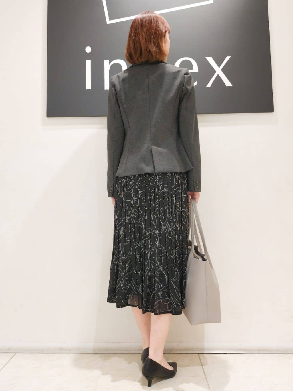 n.さんの「index｜《5色展開／XS-LLサイズ》ストレッチテーラードジャケット／セットアップ対応【イージーアイロン】」を使ったコーディネート