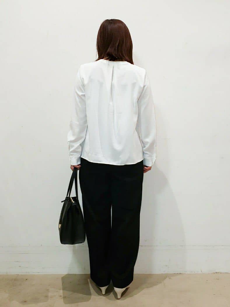 TSUCHIYAさんの「SHOO･LA･RUE｜◆【S-3L】セレモニーからデイリーにも 軽くて柔らかくて着心地の良い カットツイードジャケット」を使ったコーディネート