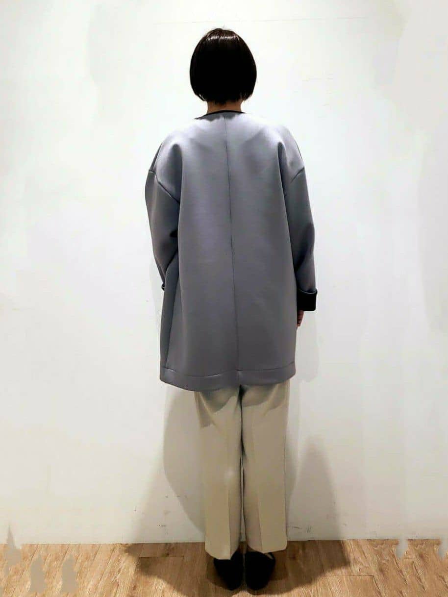SHIMAKOさんの「OPAQUE.CLIP｜◆《SS-LLsize》美脚ストレッチイージーテーパードパンツ【洗濯機洗い可】」を使ったコーディネート