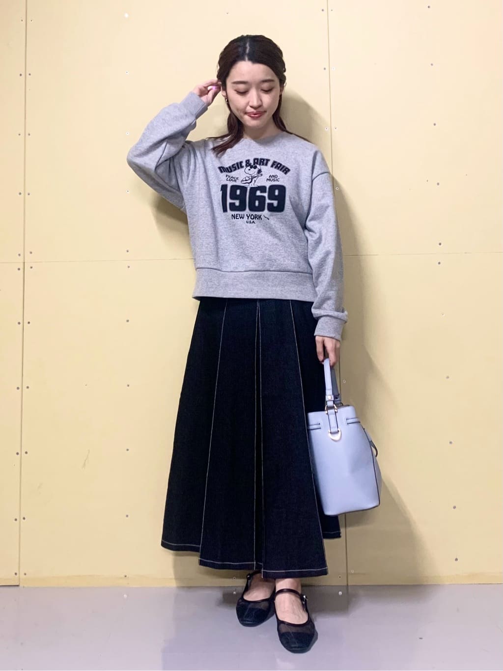 sahoさんの「THE SHOP TK｜◆PEANUTS スウェット1969 親子リンク」を使ったコーディネート