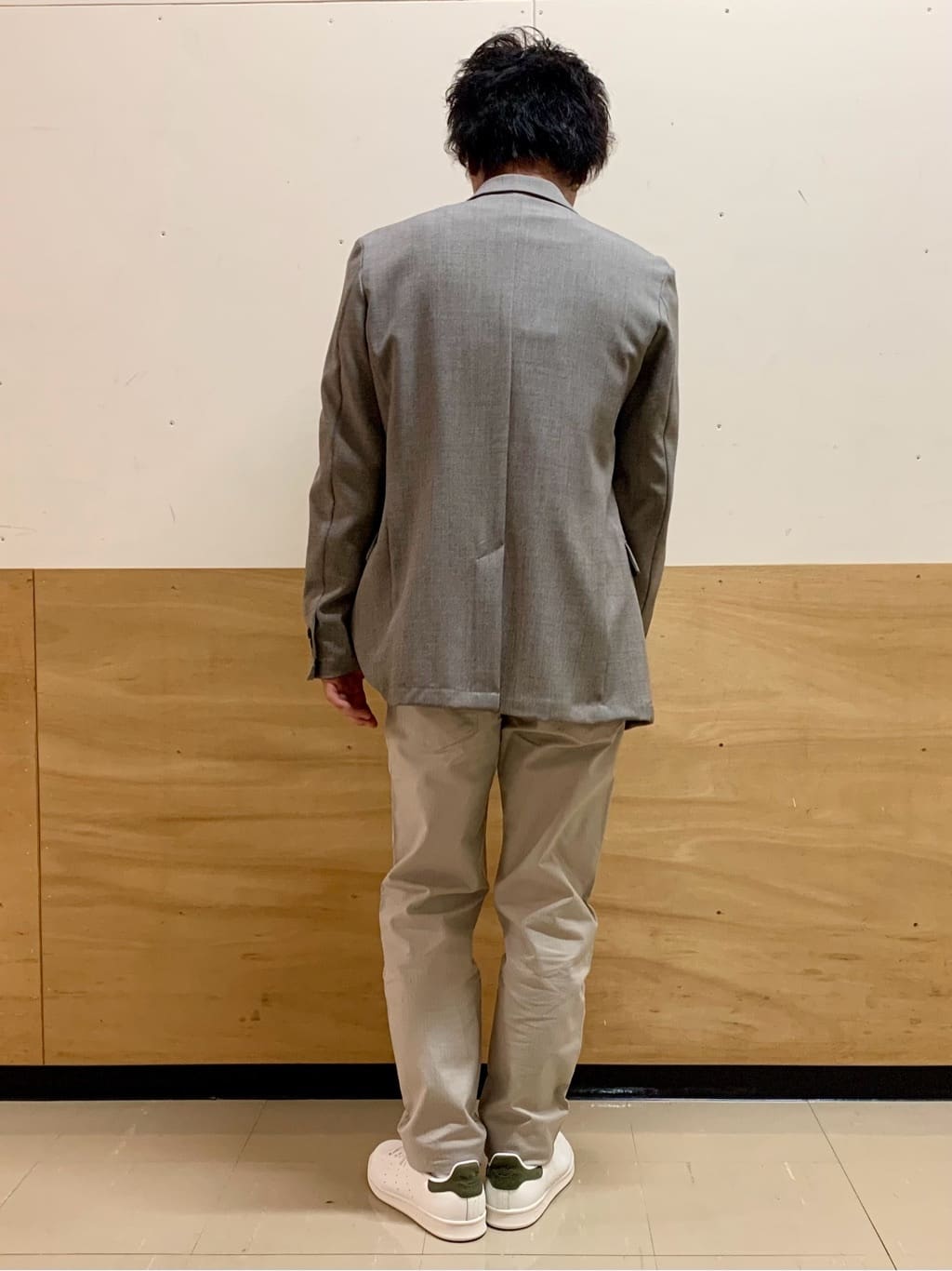 MATUさんの「THE SHOP TK｜【オールシーズン穿ける！】7DAYSストレッチへリンボンパンツ　ON&hArr;OFF兼用」を使ったコーディネート