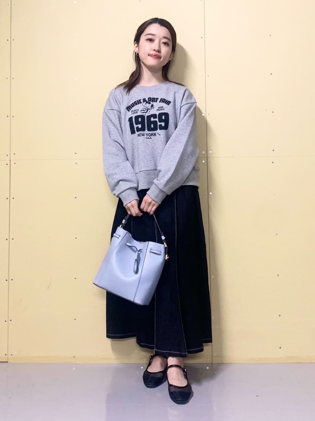 sahoさんの「THE SHOP TK｜◆PEANUTS スウェット1969 親子リンク」を使ったコーディネート