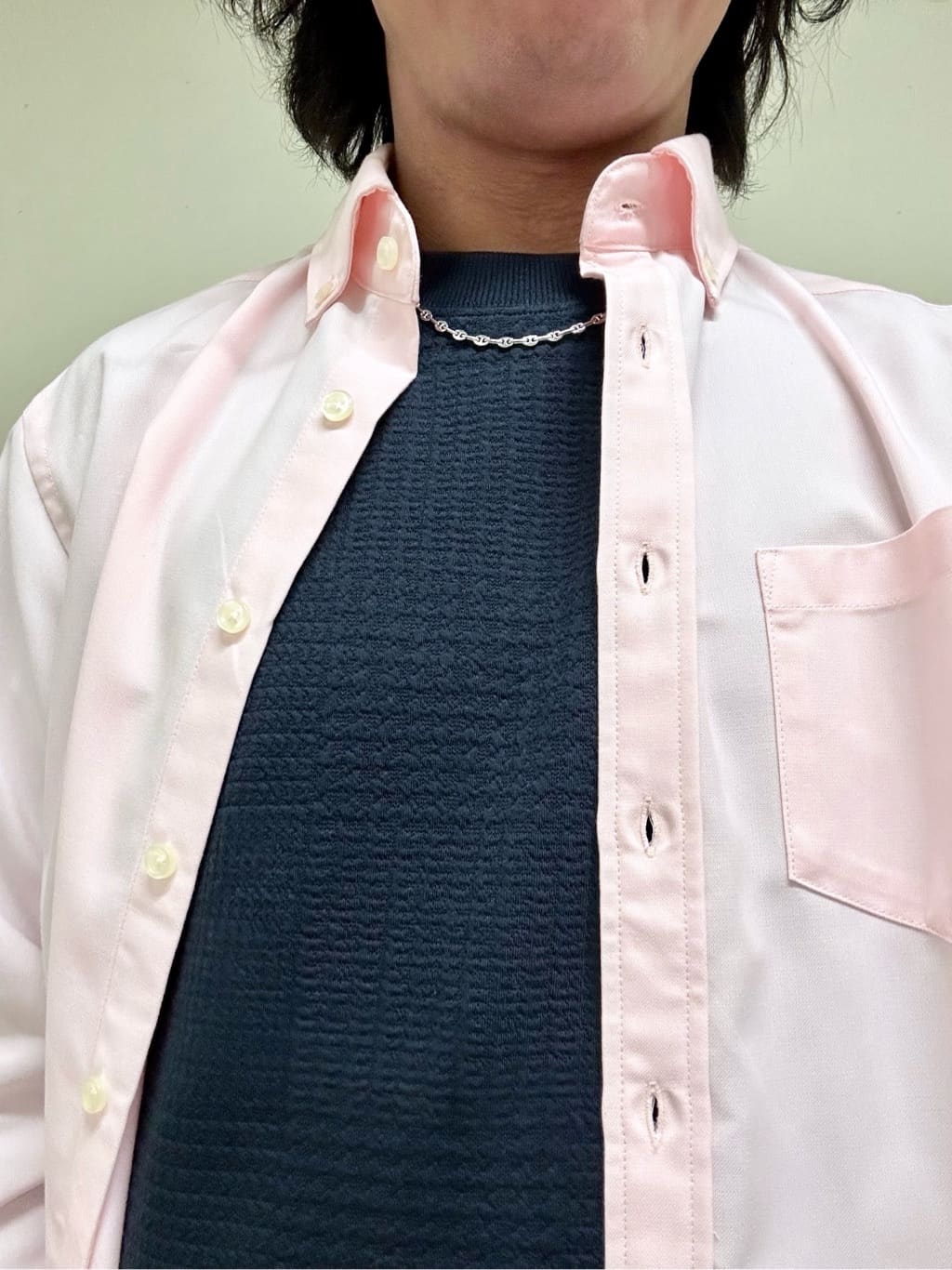 KENJI Iさんの「THE SHOP TK｜【オールシーズン穿ける！】7DAYSストレッチへリンボンパンツ　ON&hArr;OFF兼用」を使ったコーディネート