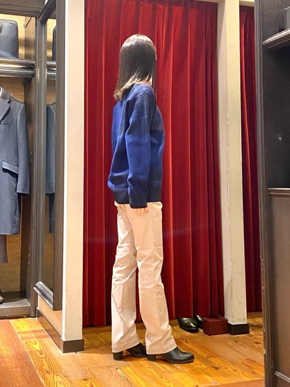 かわぴーさんの「TAKEO KIKUCHI｜【Made in JAPAN】播州織 ヘリンボン ストレート パンツ」を使ったコーディネート