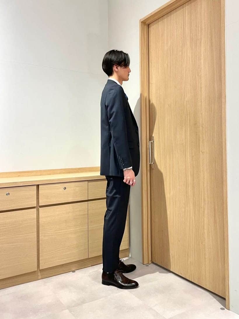 Seiyaさんの「TAKEO KIKUCHI｜【Made in JAPAN】矢絣（やがすり）スーツ／スリーピース対応」を使ったコーディネート