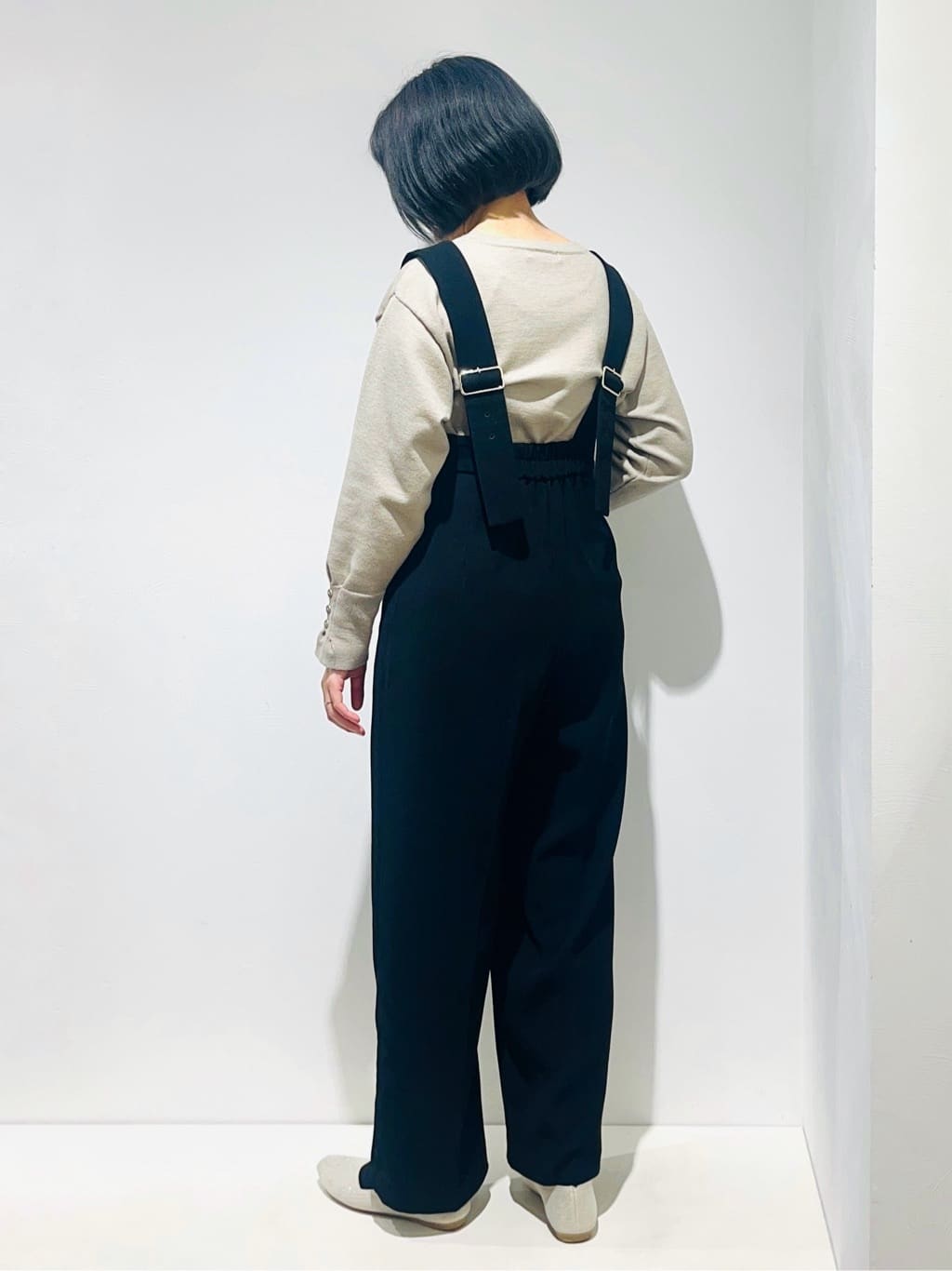 Fujiharuさんの「grove｜◆タックスリーブニット」を使ったコーディネート
