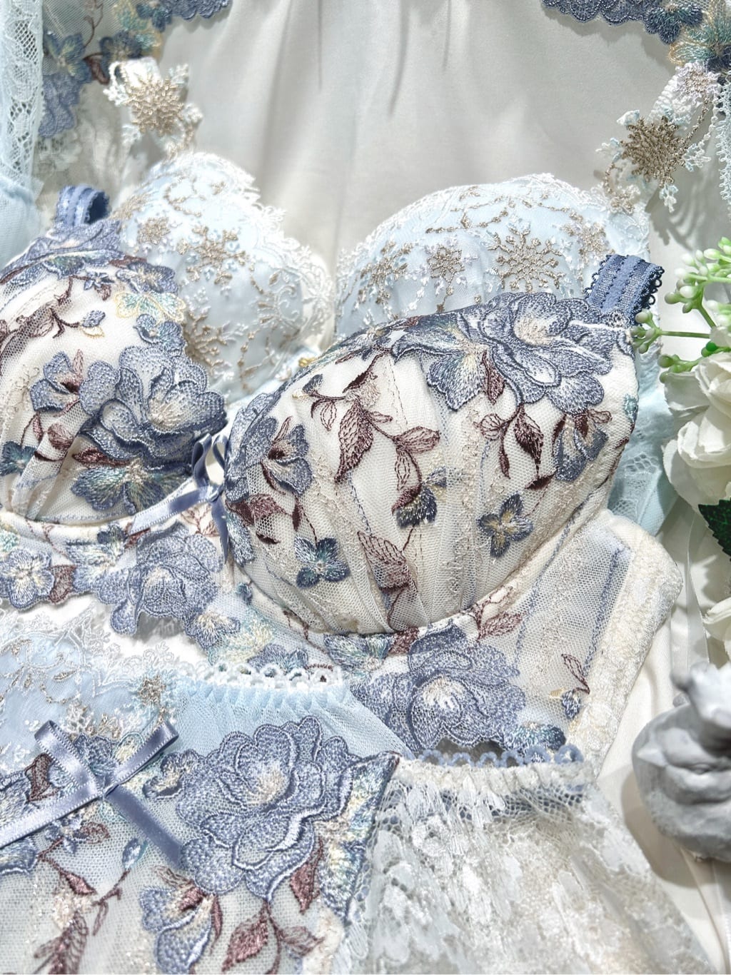 ichiさんの「Risa Magli｜クラシーナ ブラジャー（E-F）＜N Make Type＞」を使ったコーディネート