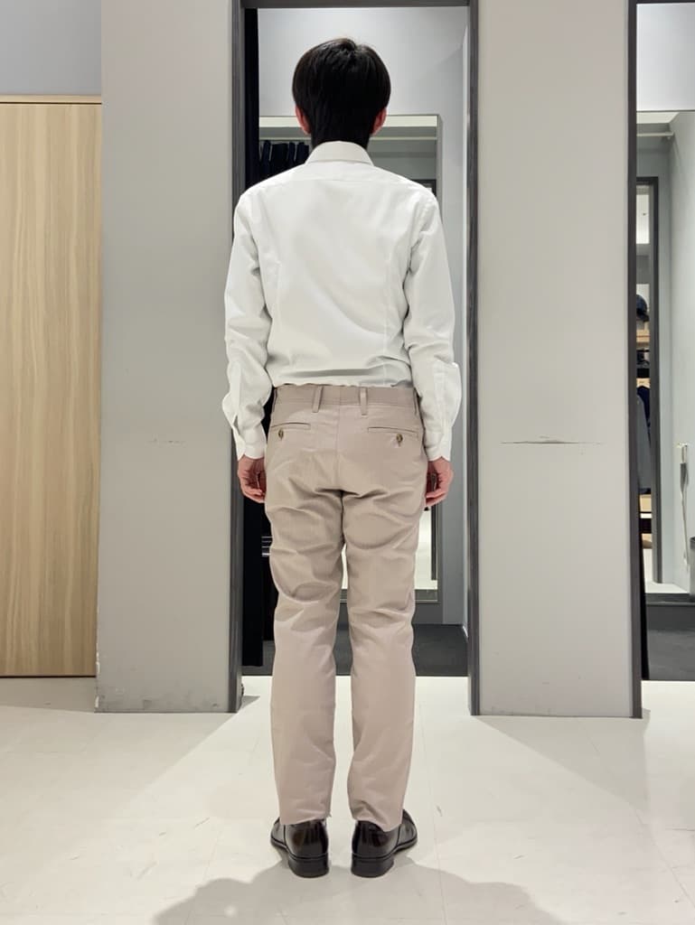 わいずみさんの「TAKEO KIKUCHI｜【Made in JAPAN】市松紋 ドレスシャツ」を使ったコーディネート