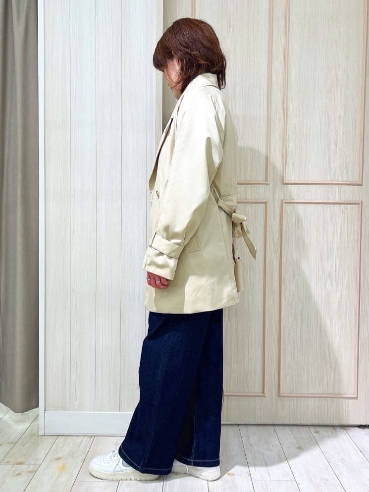 kaneさんの「SHOO･LA･RUE｜◆【洗える】一枚で簡単こなれ見え スポンディッシュ 裾レイヤード風ニット」を使ったコーディネート