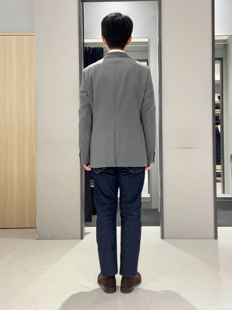わいずみさんの「TAKEO KIKUCHI｜【Made in JAPAN】市松紋 ドレスシャツ」を使ったコーディネート