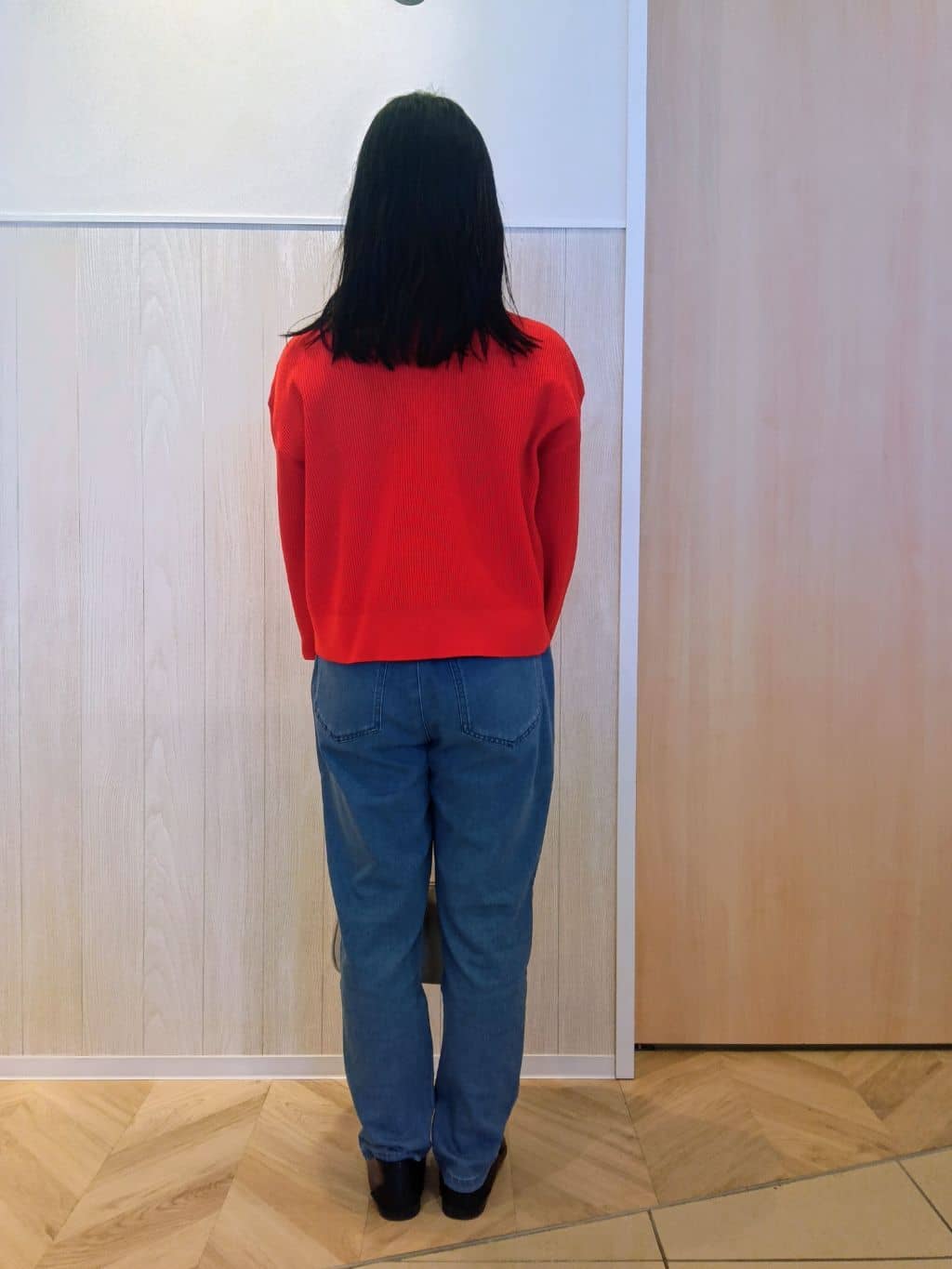 yuriさんの「SHOO･LA･RUE｜◆【洗える/SS-3L/美脚シルエット】アクティブ派のデニム イージーテーパードパンツ」を使ったコーディネート
